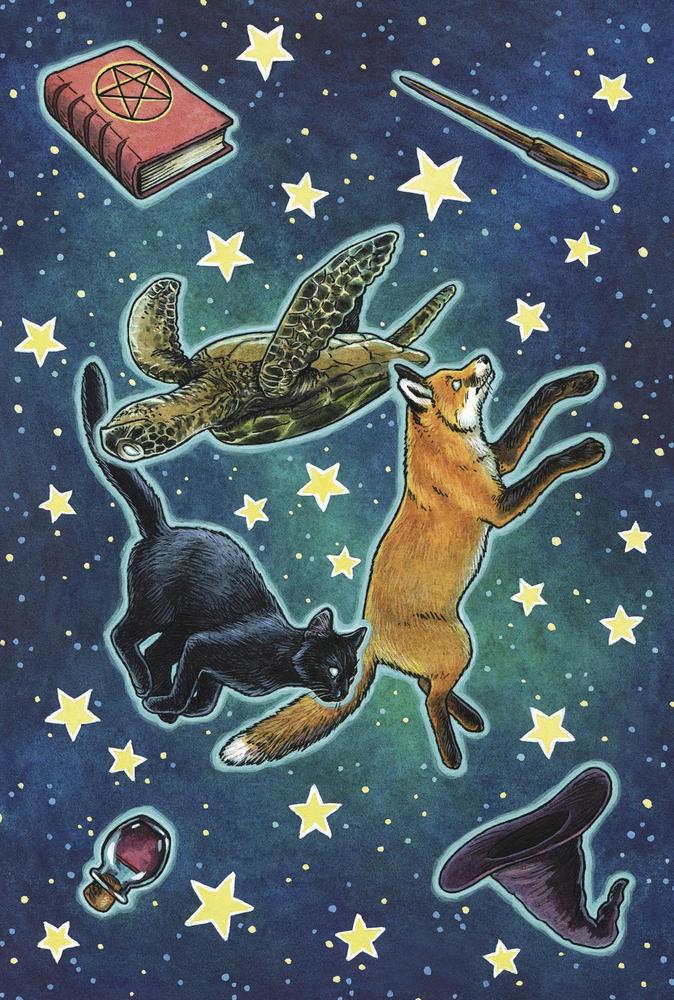 Everyday Witch's Familiars Oracle Cards