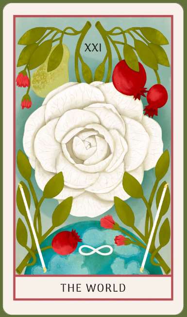 Floral Tarot Deck