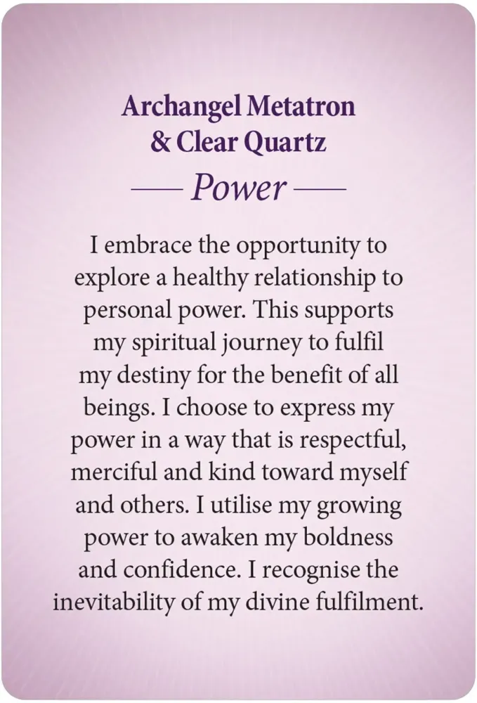 Crystal Mandala Activation Cards