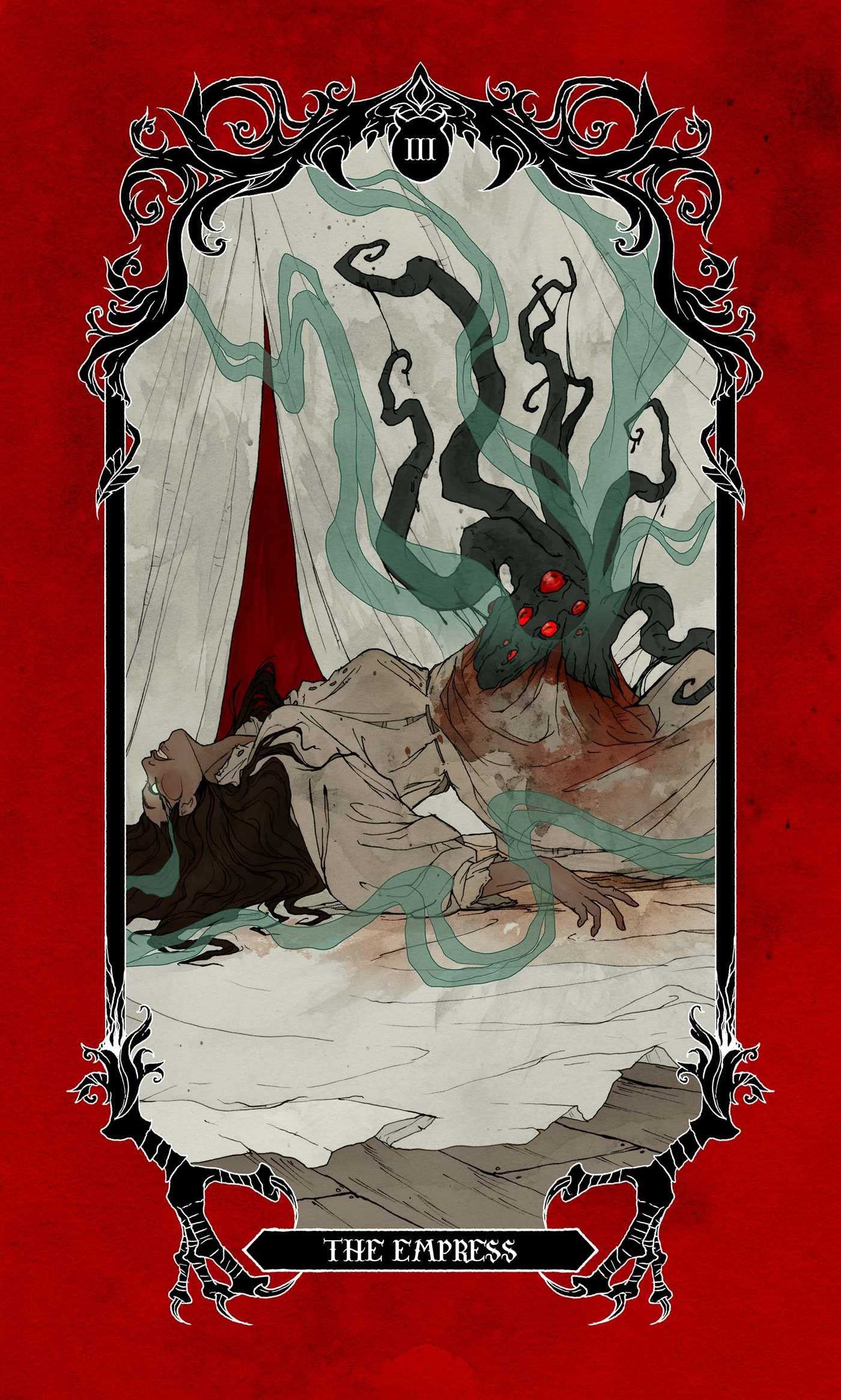 Horror Tarot Cards