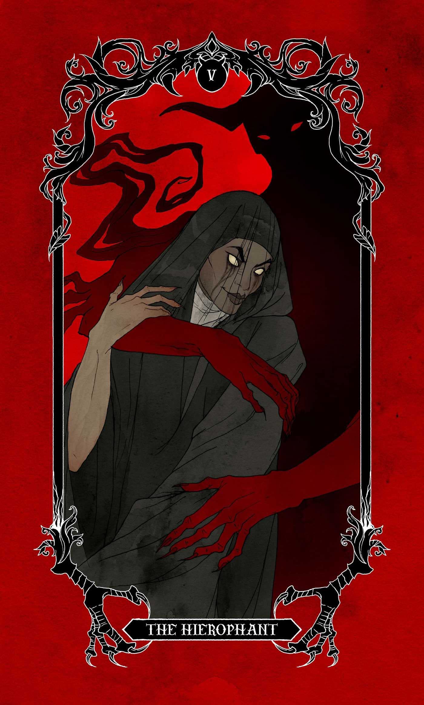 Horror Tarot Cards