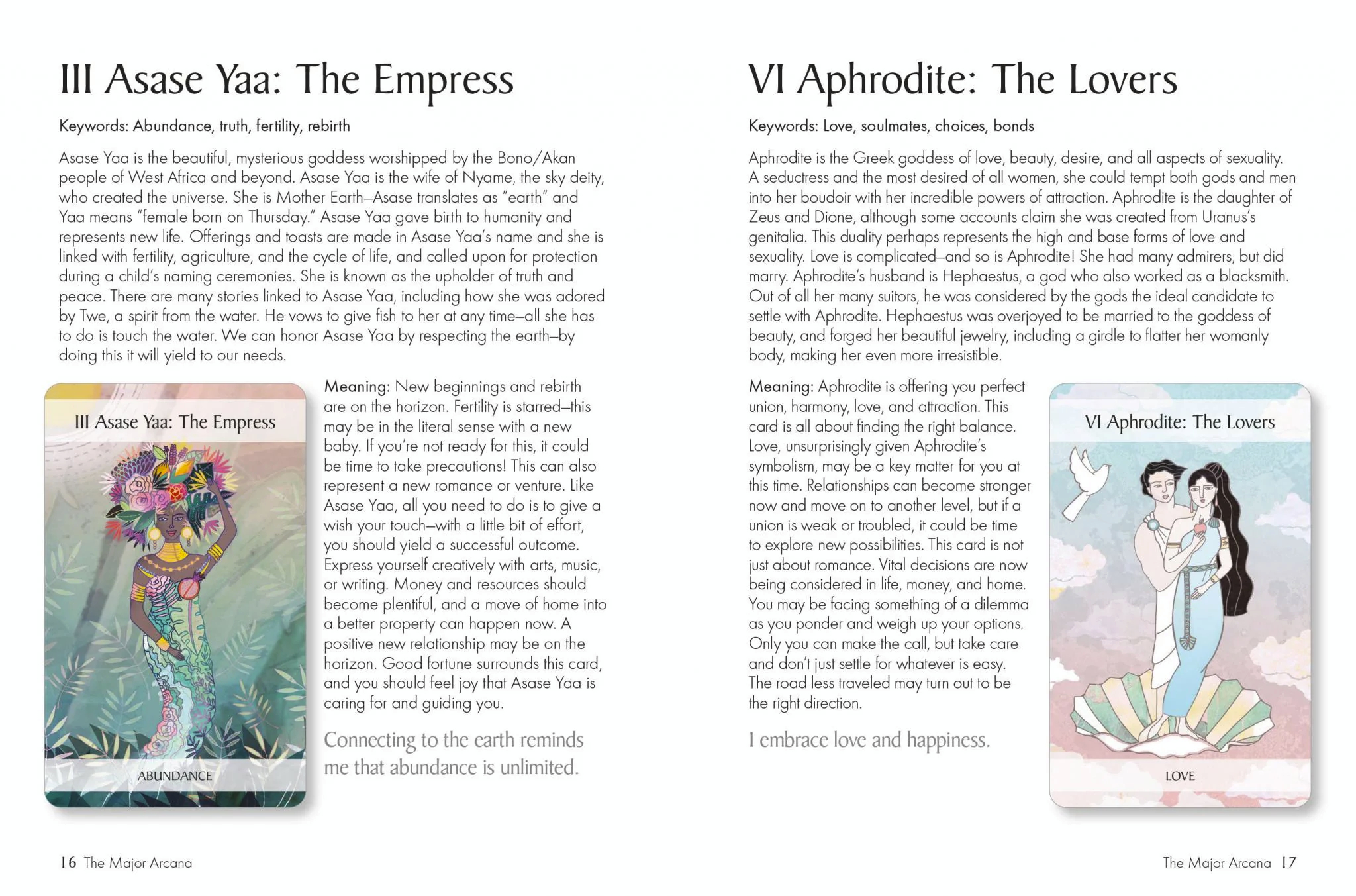 The Mythic Goddess Tarot Cards