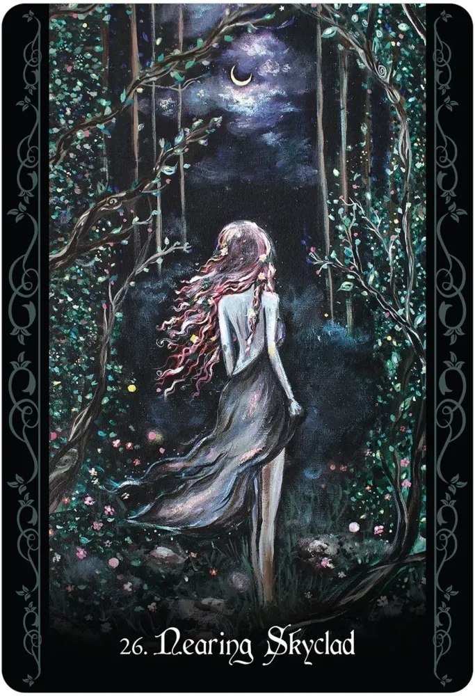 The Solitary Witch Oracle Cards