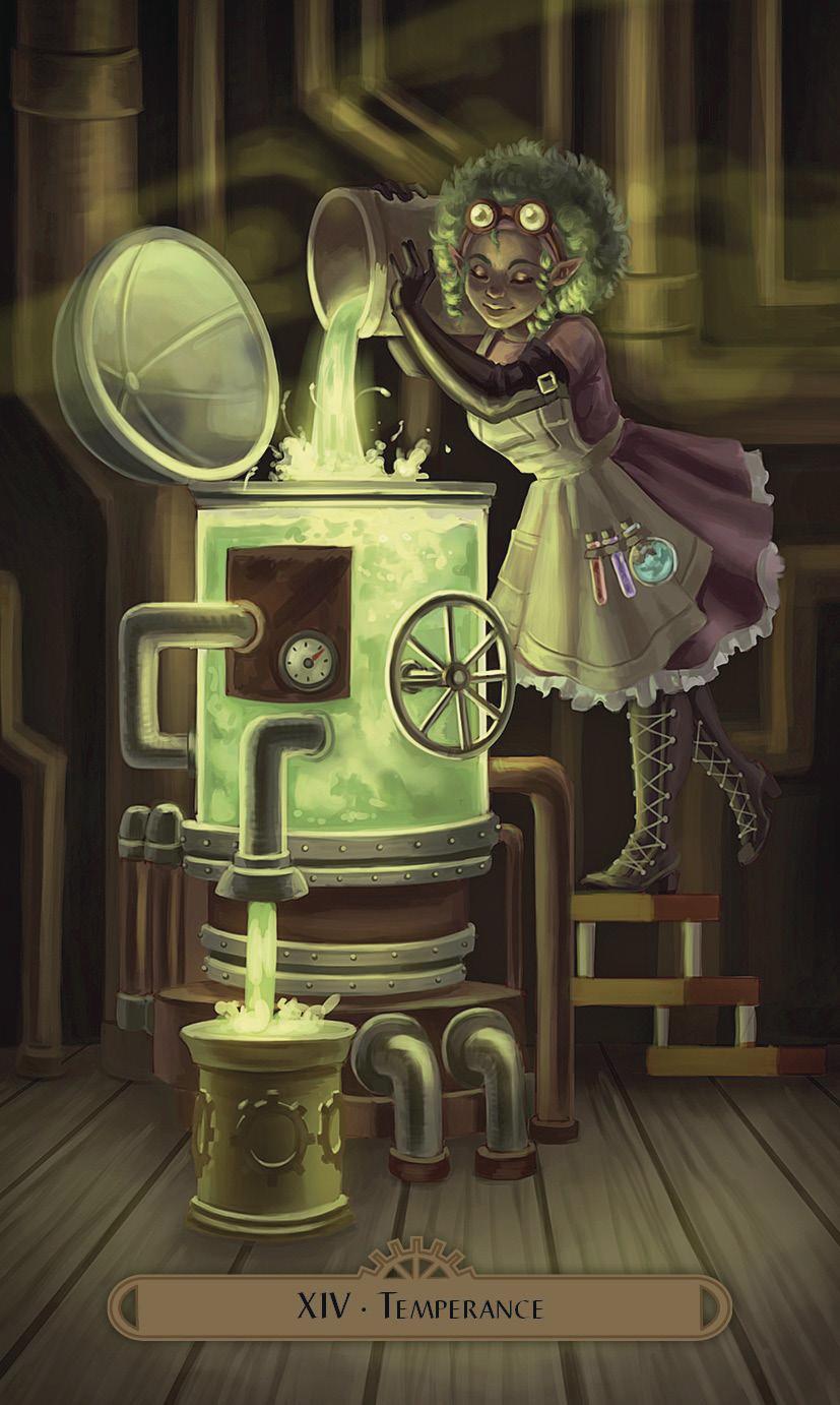 Steampunk Faerie Tarot Cards