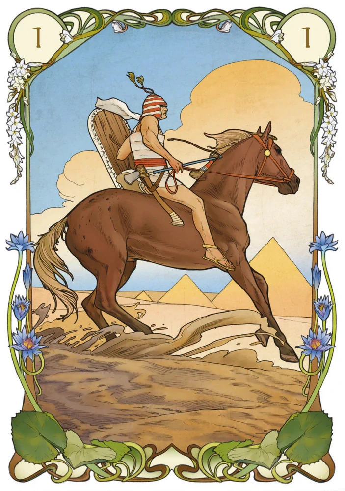Egyptian Lenormand Oracle Cards