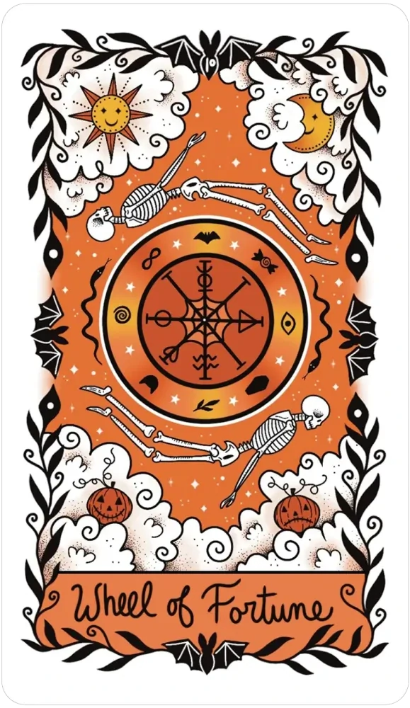 Happy Halloween Tarot Cards