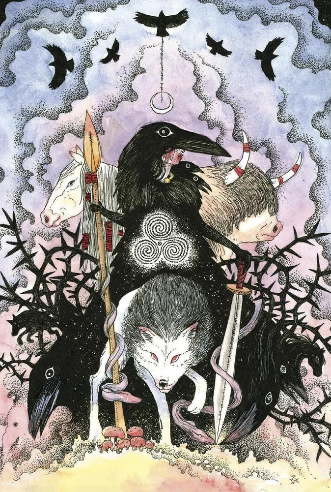 Call of the Morrigan Oracle Cards