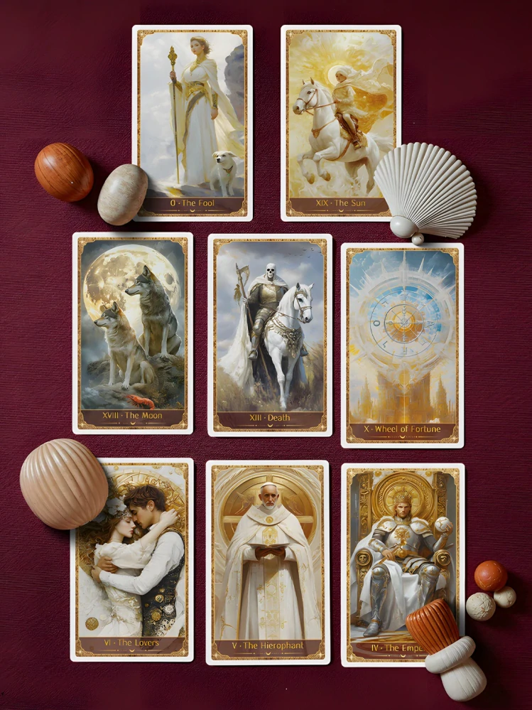 Guardian Golden Wheel Tarot Cards