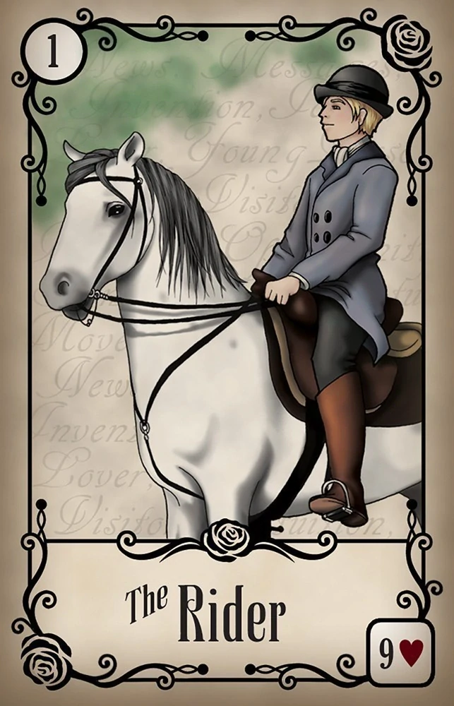 Under the Roses Lenormand Cards