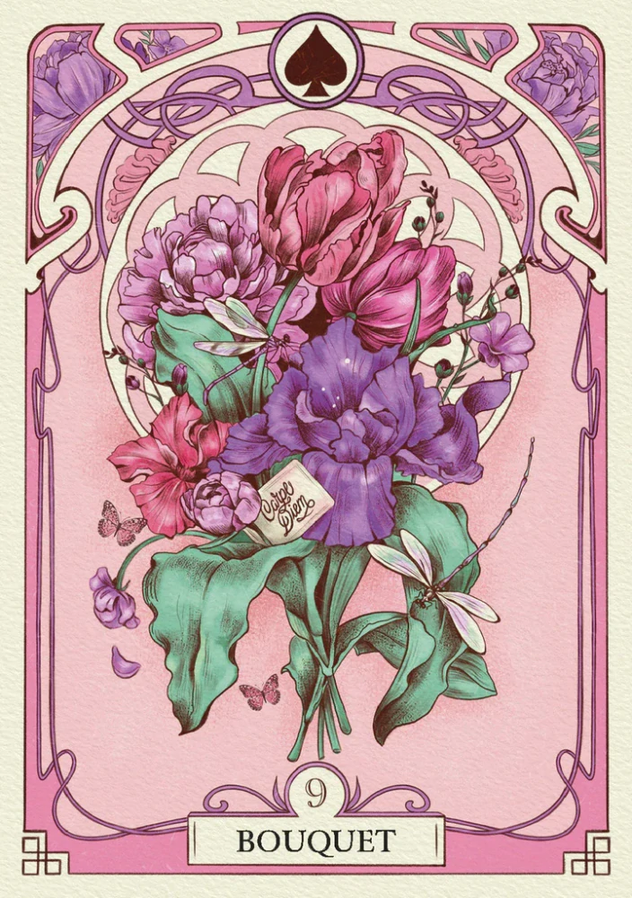 Romantic Lenormand Oracle Cards