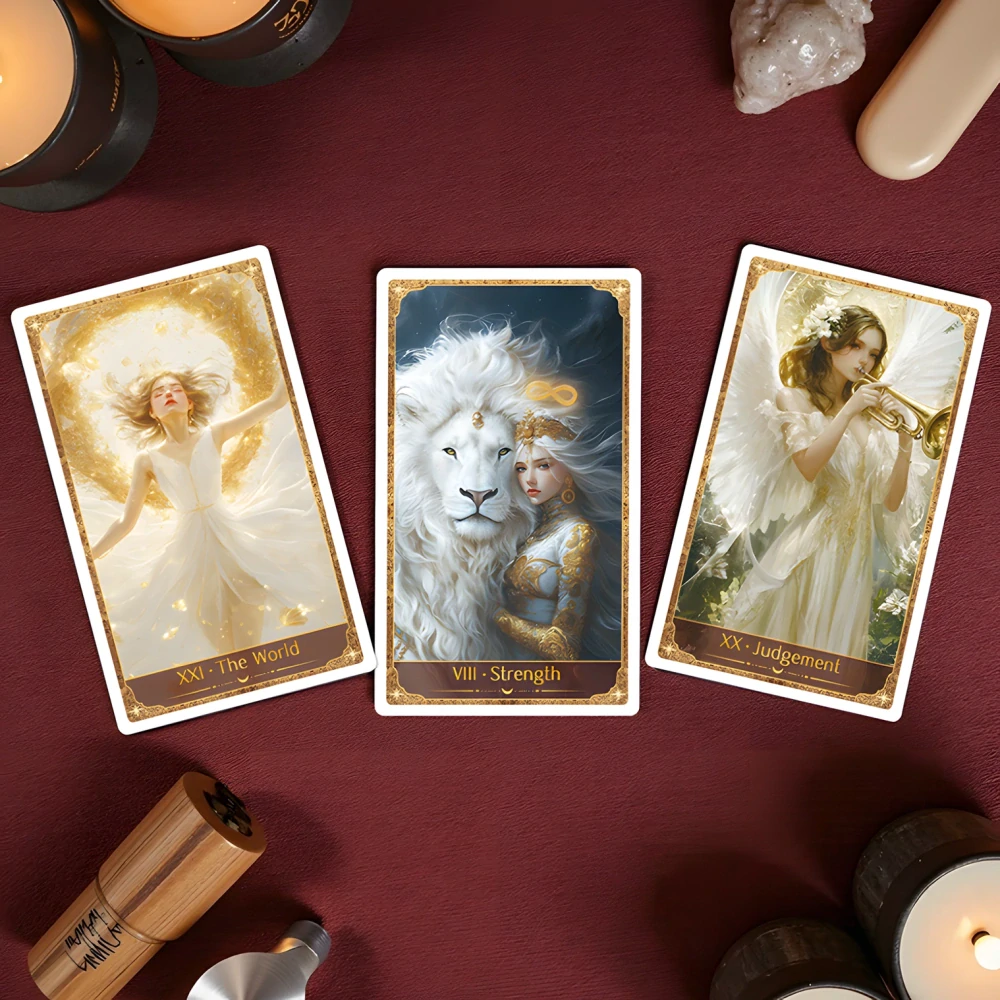 Guardian Golden Wheel Tarot Cards