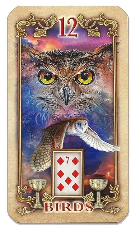 Lustrous Lenormand Cards