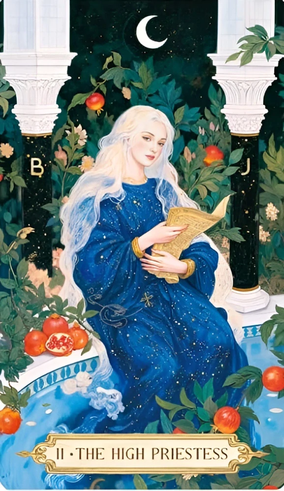 Moonshadow Floral Vow Tarot