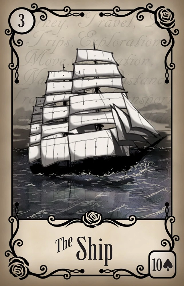 Under the Roses Lenormand Cards