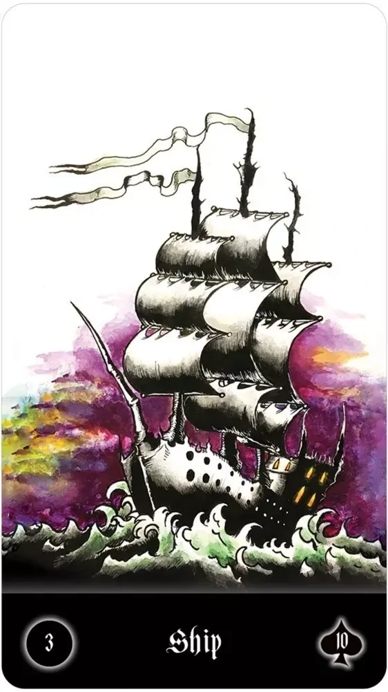 Malefique Lenormand Cards