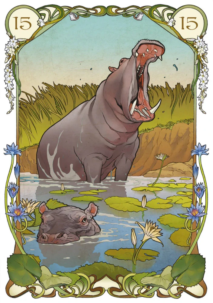 Egyptian Lenormand Oracle Cards