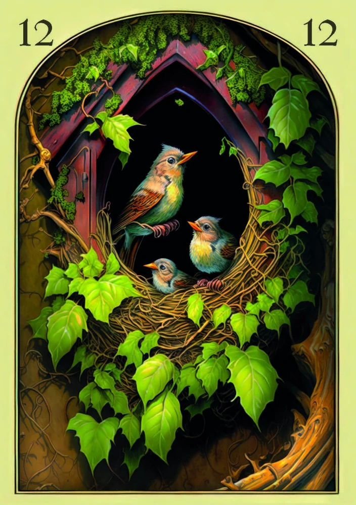 Medieval Lenormand Oracle Cards