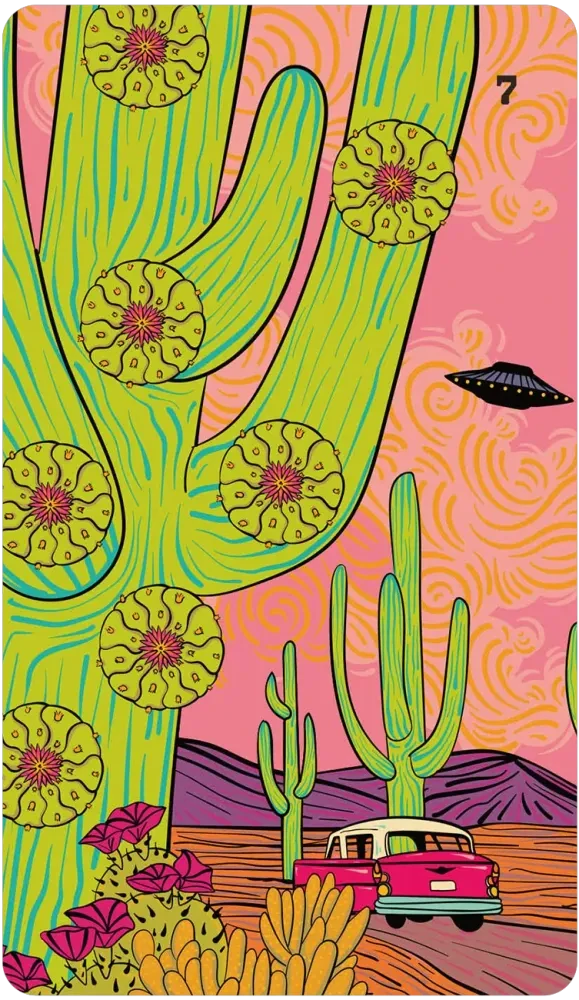 Desert Illuminations Tarot Cards