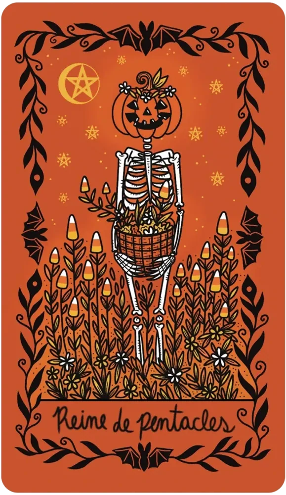 Happy Halloween Tarot Cards