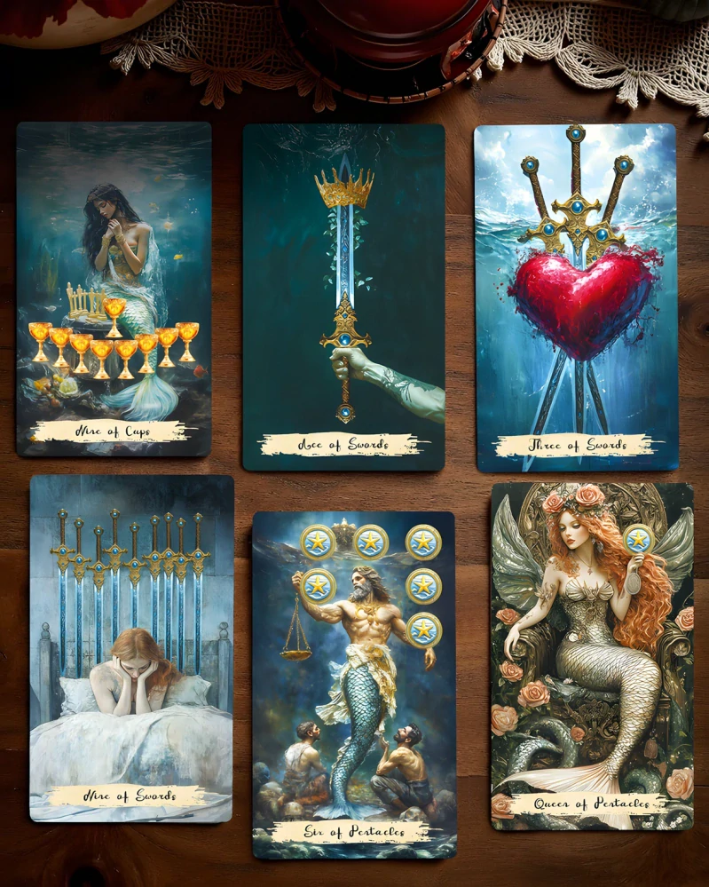 Mysteries of the Deep Tarot Cards