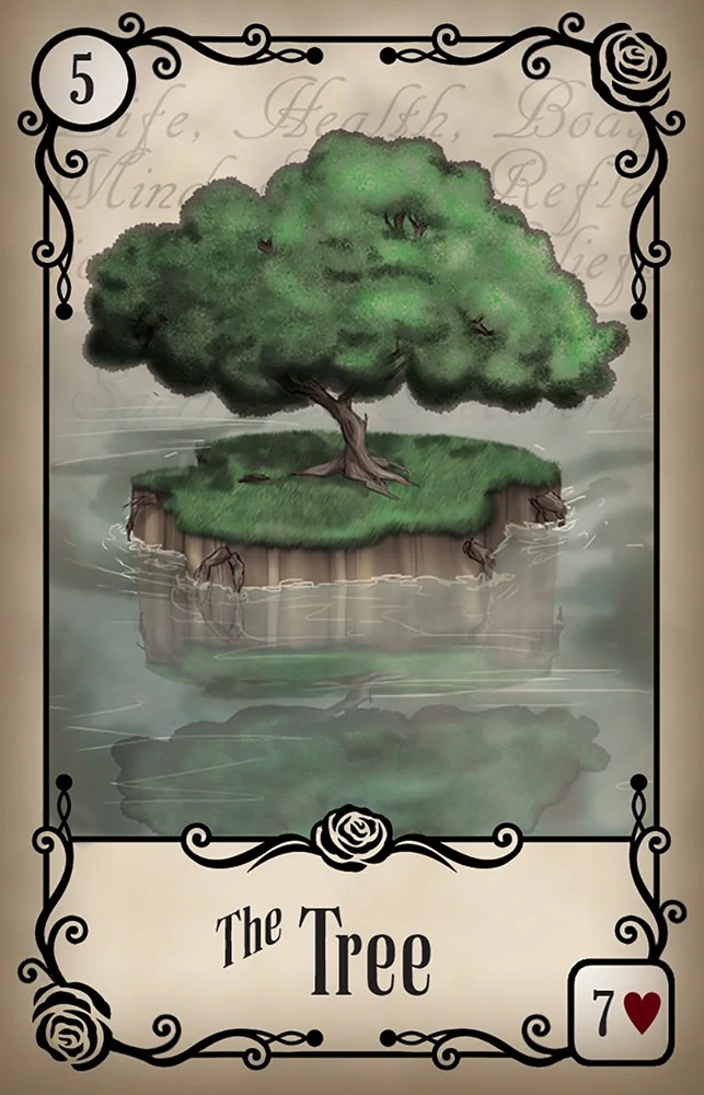 Under the Roses Lenormand Cards
