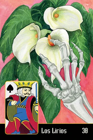 La Santa Muerte Lenormand Cards