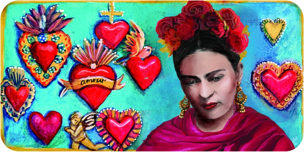 Inspired by Frida Cards