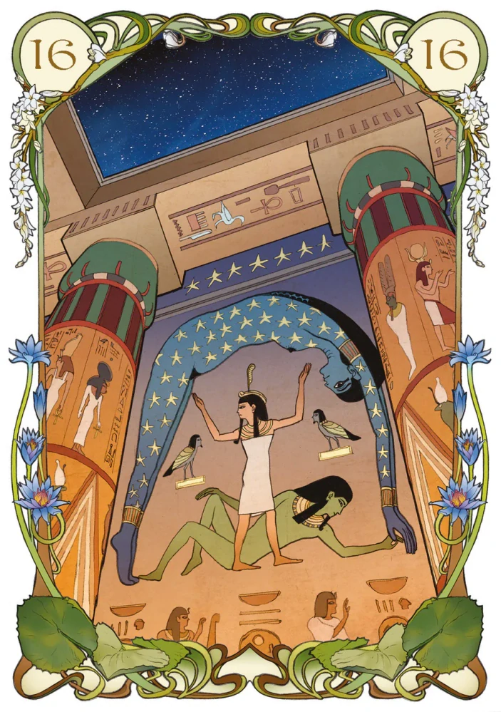 Egyptian Lenormand Oracle Cards