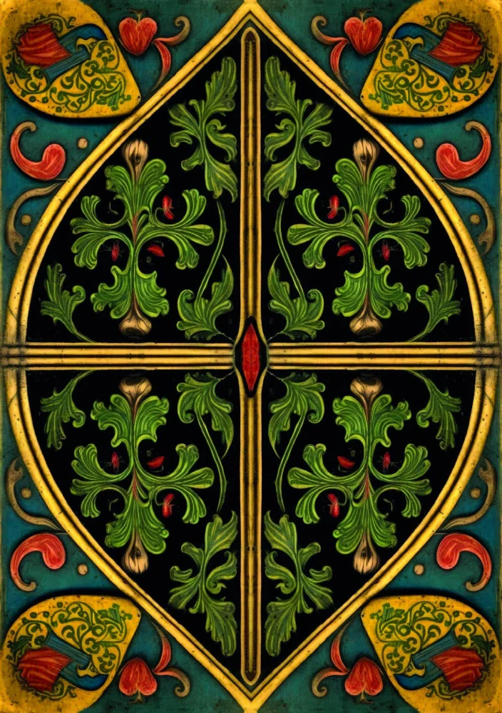 Medieval Lenormand Oracle Cards