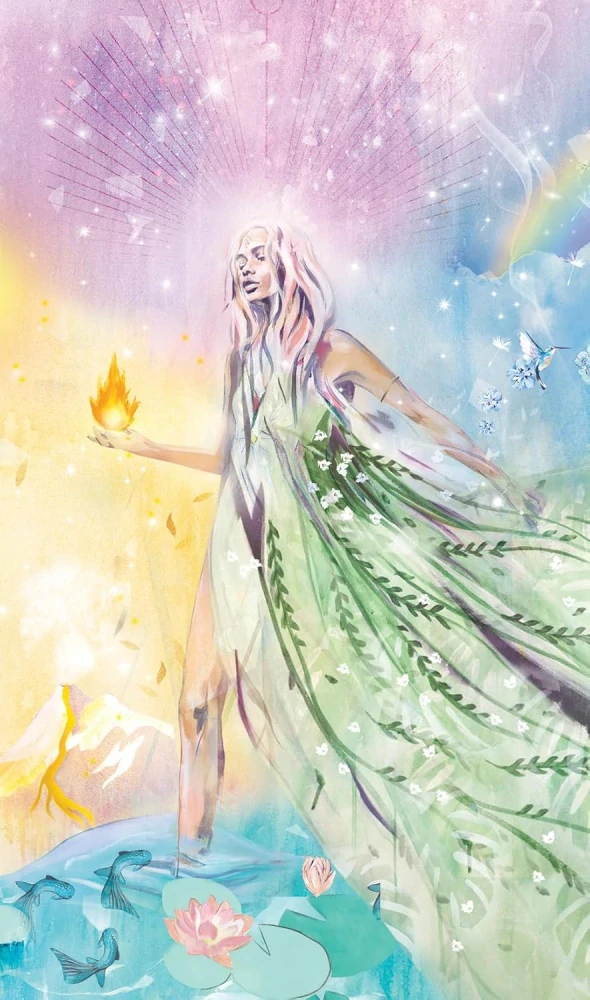 Golden Keys of Gaia Oracle Cards