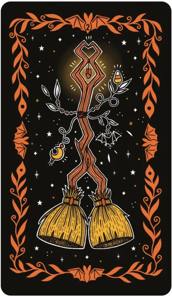 Happy Halloween Tarot Cards