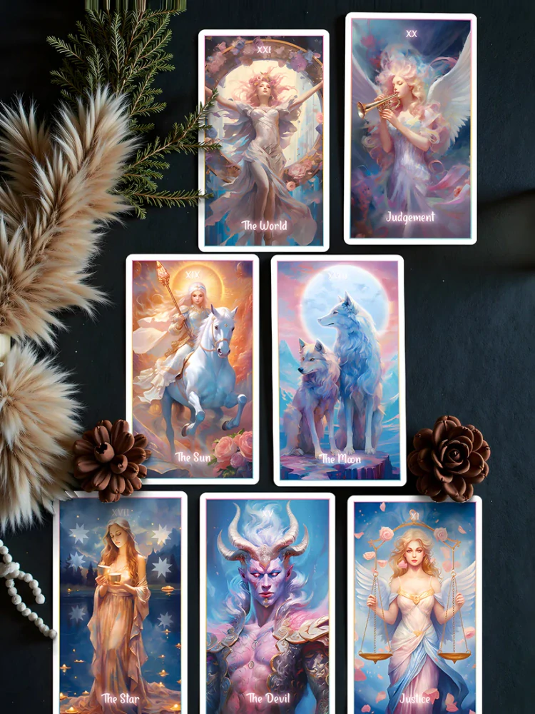 Fantasy Colors Tarot Cards