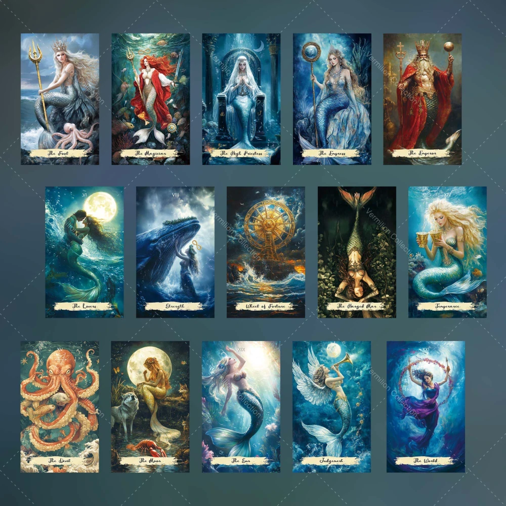 Mysteries of the Deep Tarot Cards