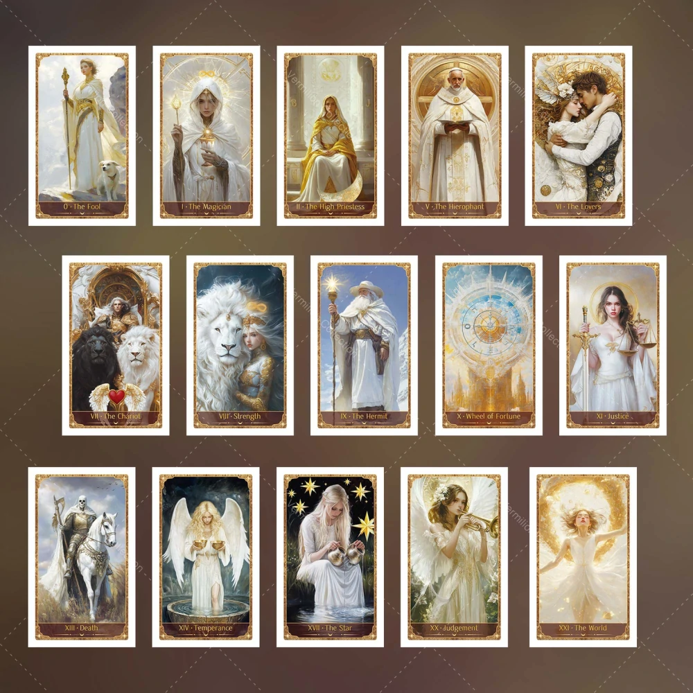 Guardian Golden Wheel Tarot Cards