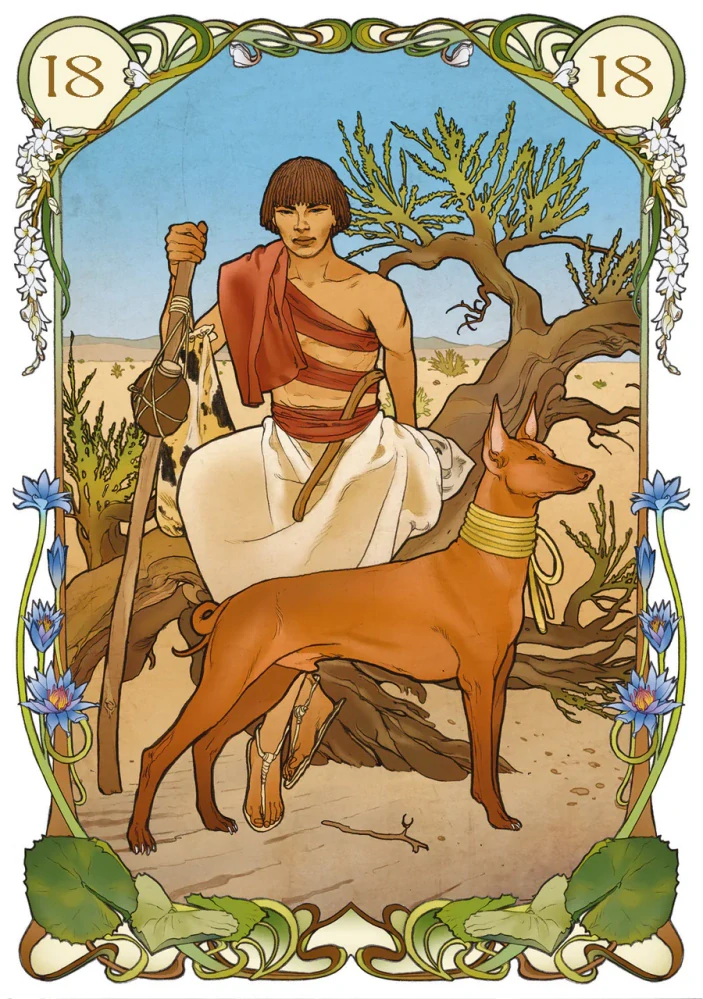 Egyptian Lenormand Oracle Cards