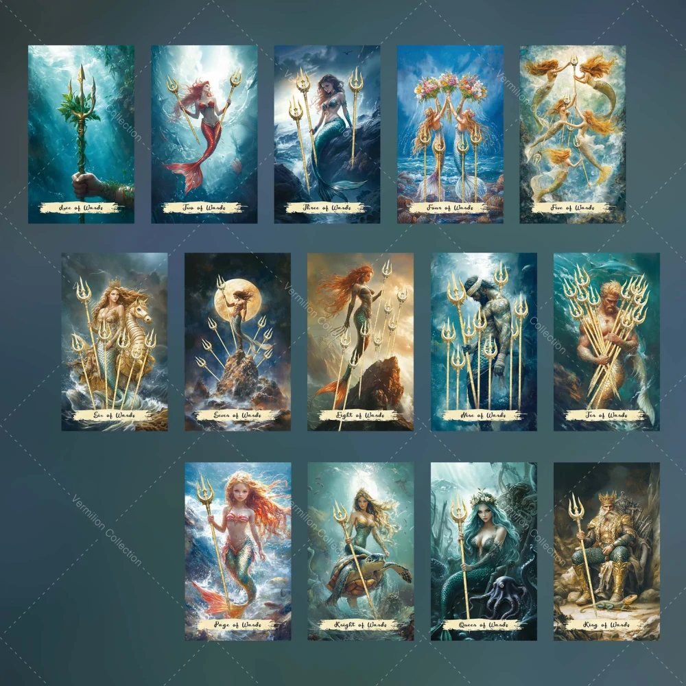 Mysteries of the Deep Tarot Cards