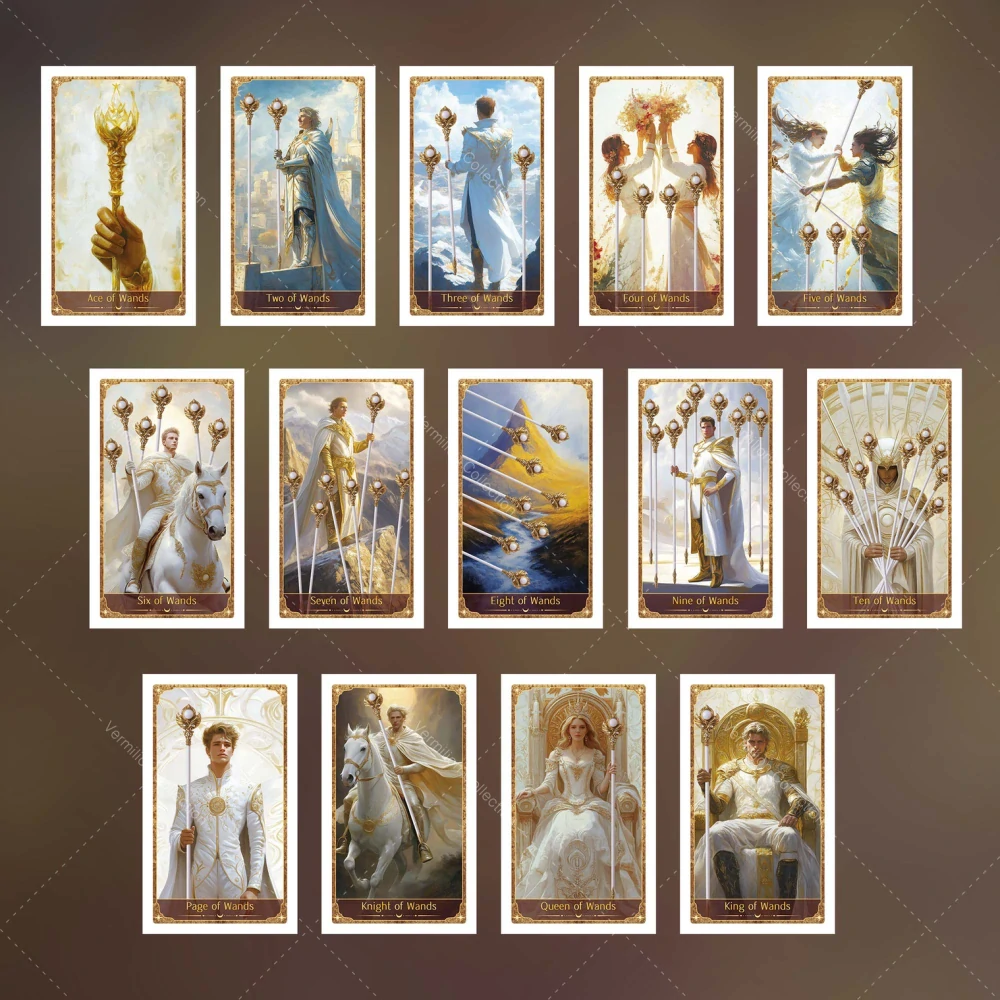 Guardian Golden Wheel Tarot Cards