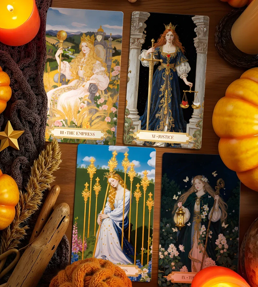 Moonshadow Floral Vow Tarot