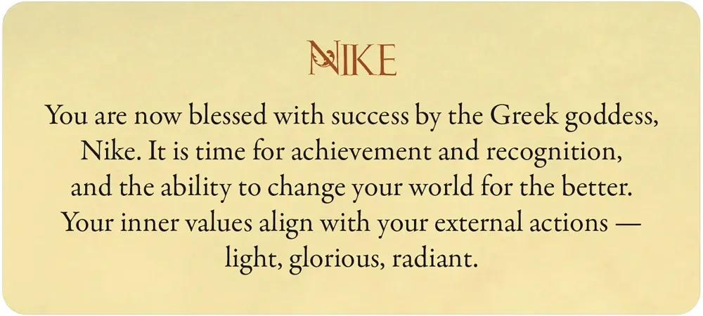 Blessed by the Goddess Cards