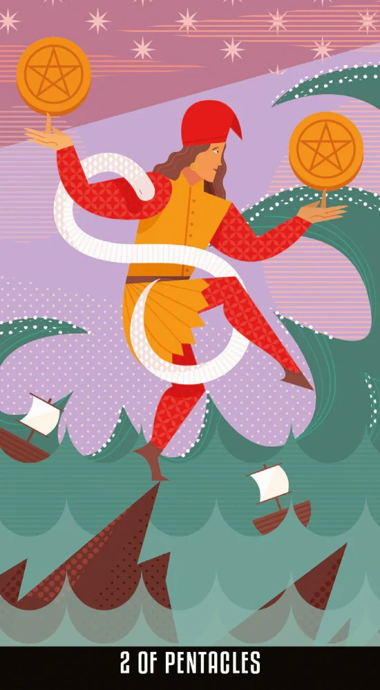 Kaleidoscopic Tarot Cards