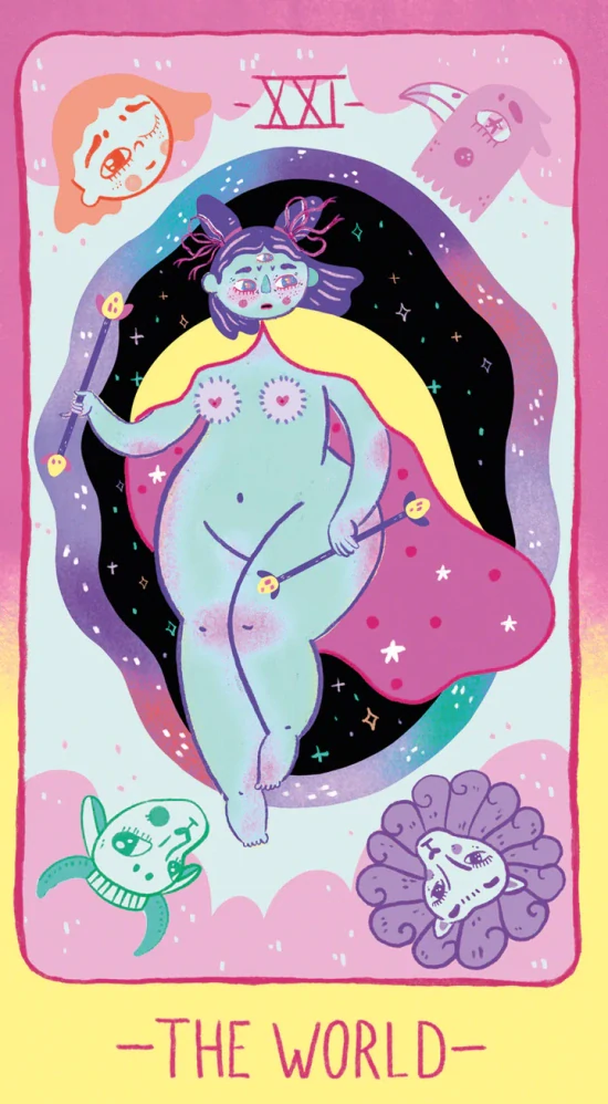 Pastel Prism Tarot Cards