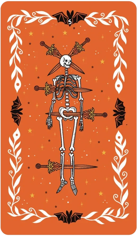 Happy Halloween Tarot Cards