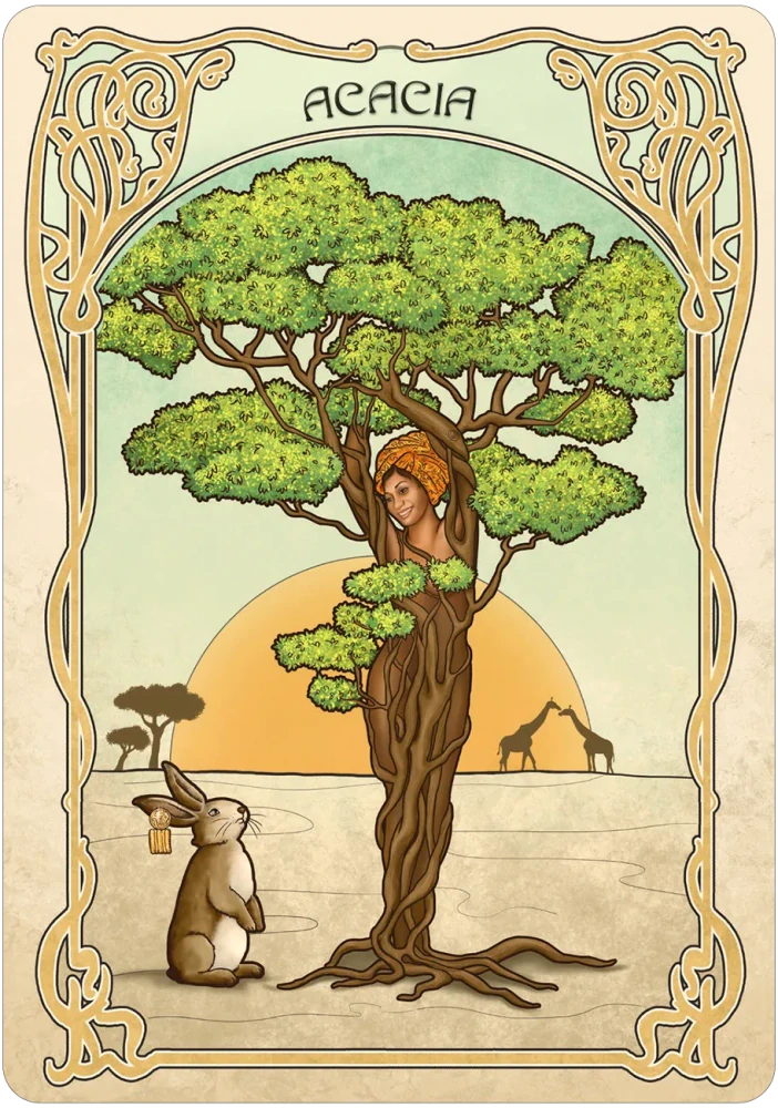 Flower Folklore Oracle Cards