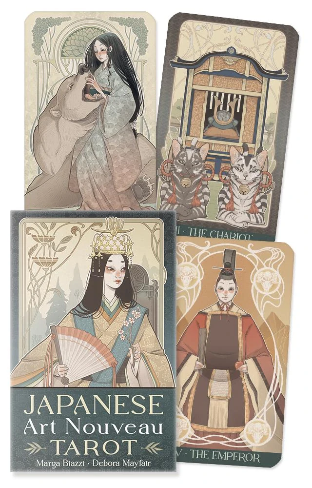 Japanese Art Nouveau Tarot Cards
