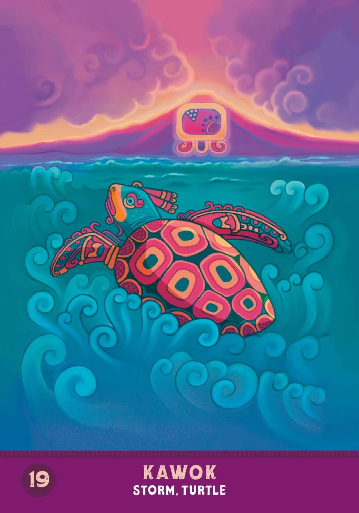 The Mayan Oracle Cards