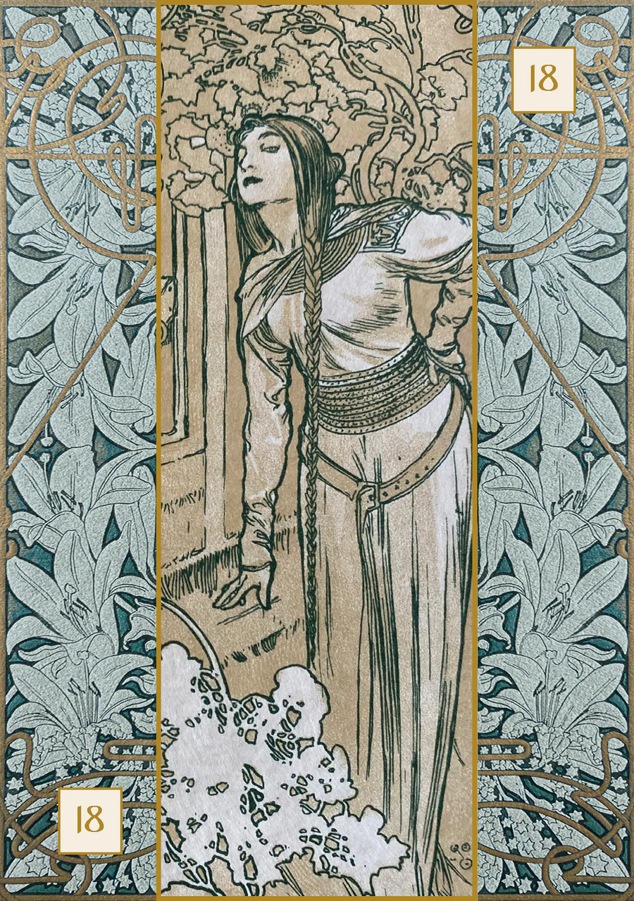 Alfons Maria Mucha Oracle Cards
