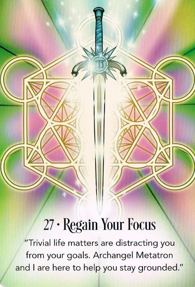 The Archangel Michael Sword of Light Oracle