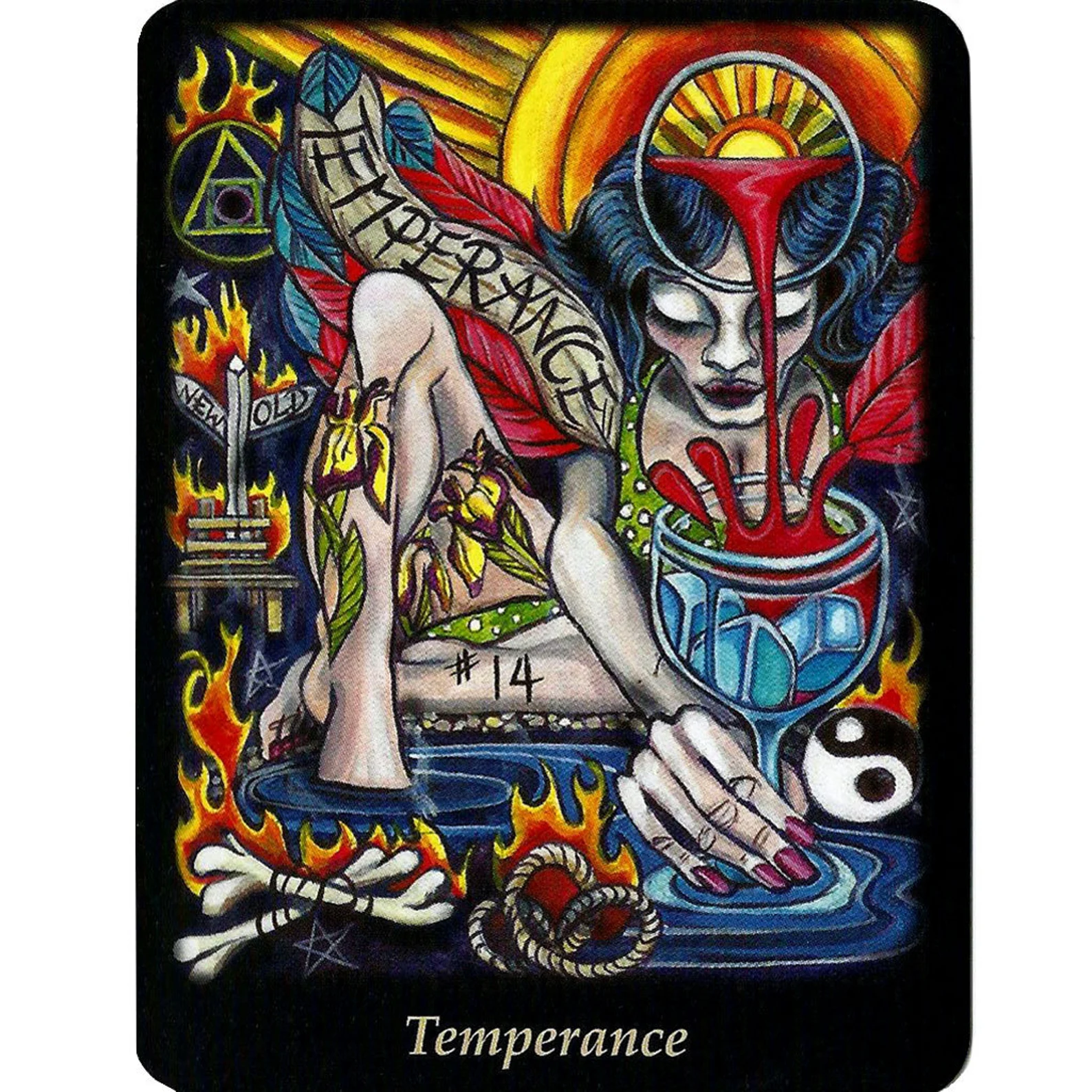 Bonefire Tarot Cards