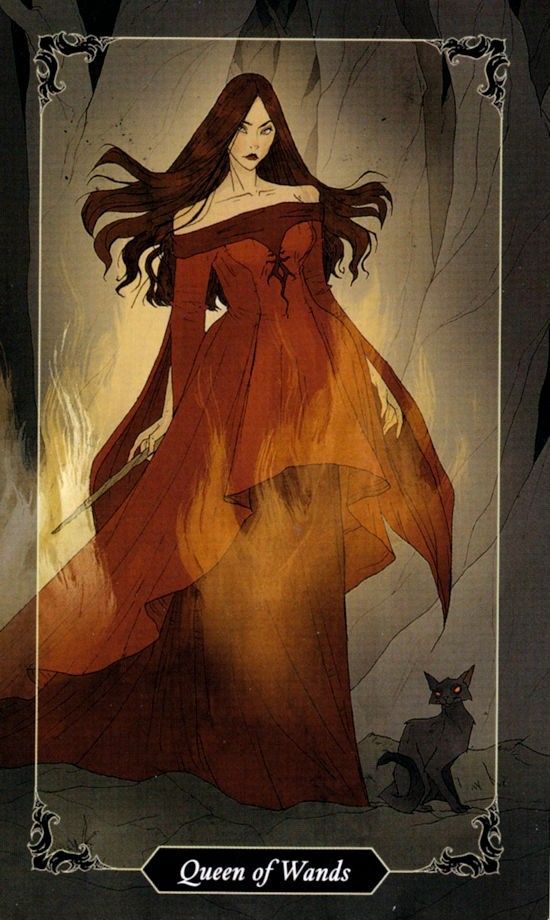 Dark Wood Tarot Cards