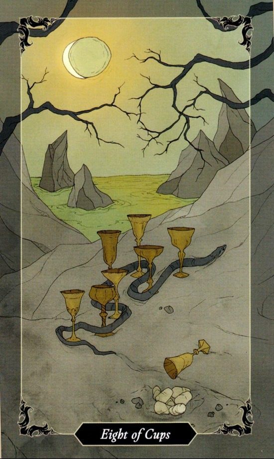 Dark Wood Tarot Cards